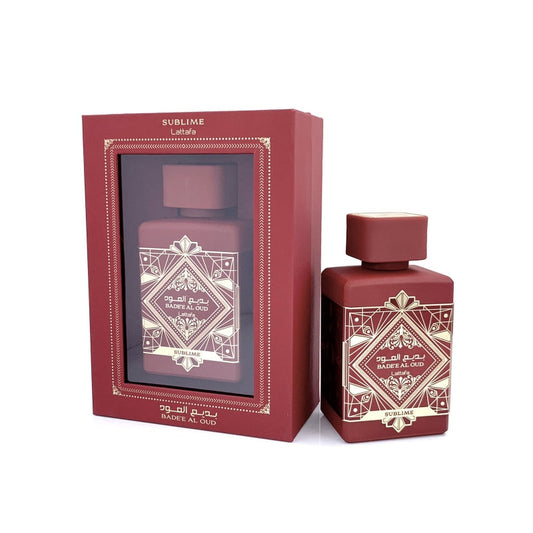 Lattafa Bade'e Al Oud Sublime Eau de Parfum – verpakking