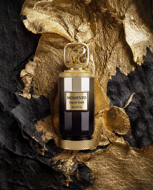 Riiffs Momento Liquid Gold Eau de Parfum – verpakking