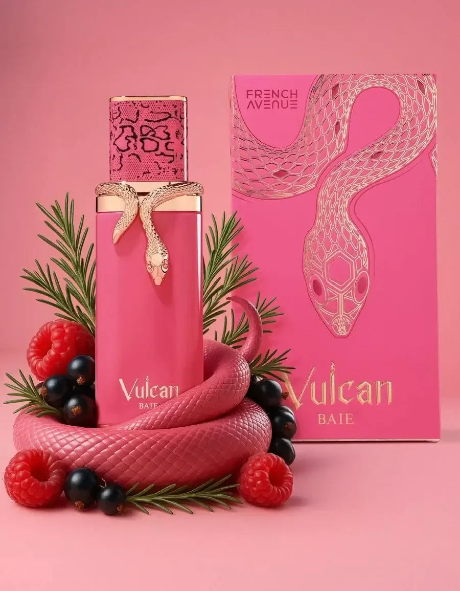 French Avenue Vulcan Baie Eau de Parfum – verpakking