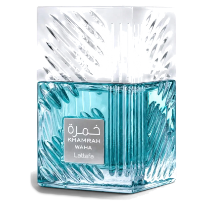 Lattafa Khamrah Waha Eau de Parfum – verpakking