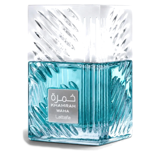 Lattafa Khamrah Waha Eau de Parfum – verpakking