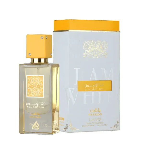 Lattafa Ana Abiyedh Passion Eau de Parfum – verpakking