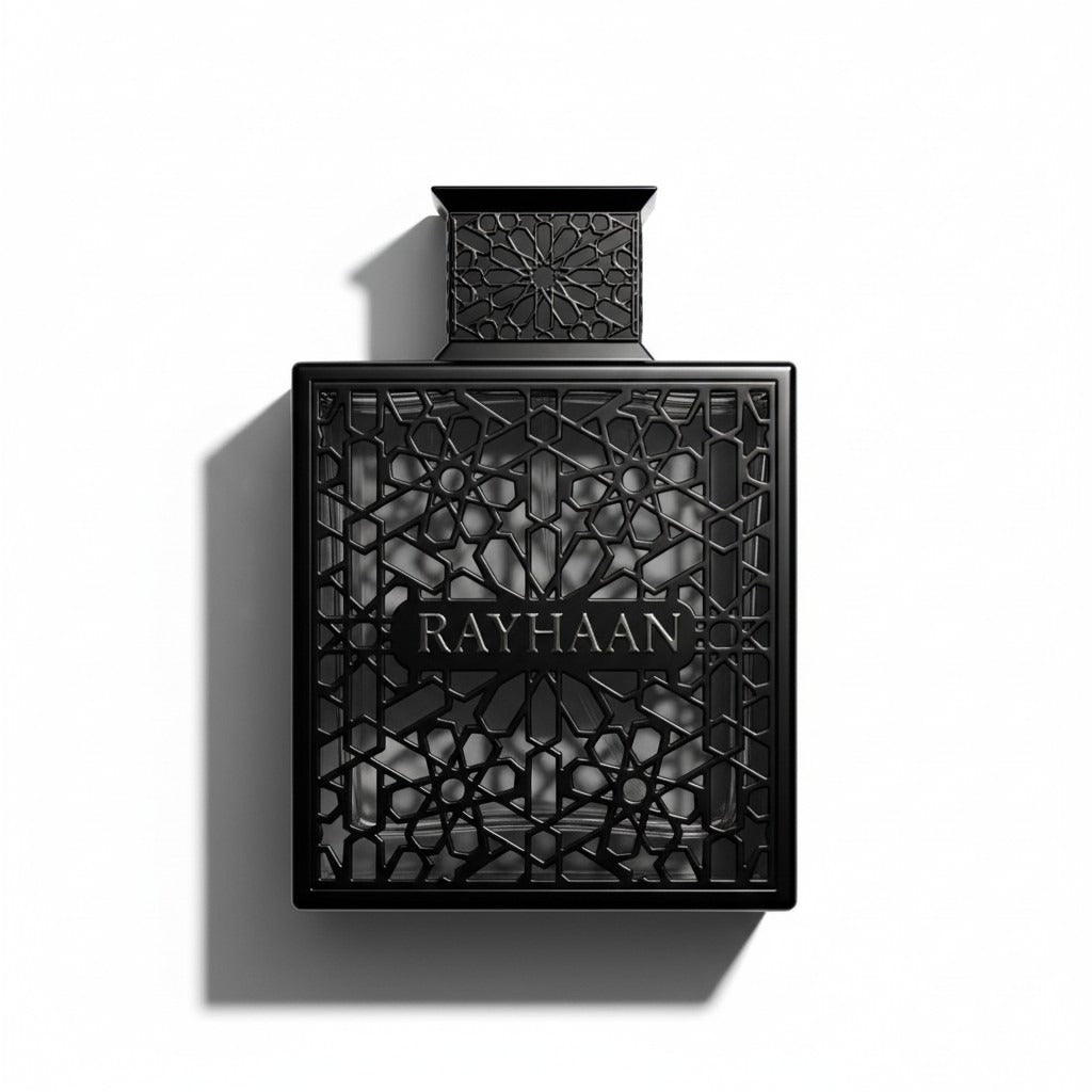 Rayhaan Obsidian Eau de Parfum – verpakking