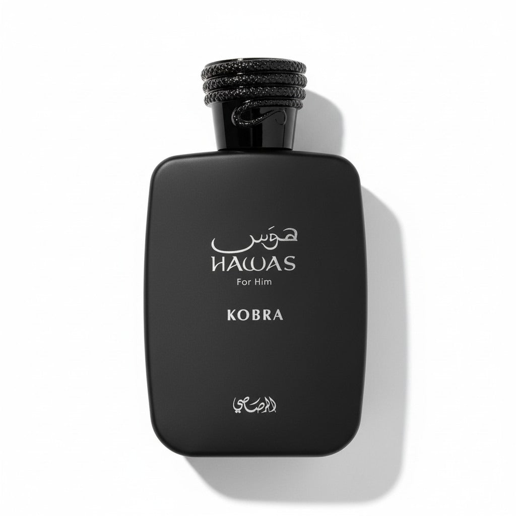 Rasasi Hawas Kobra Eau de Parfum – verpakking